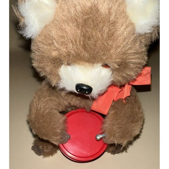 Vintage Carl Original Toy Working Wind Up Bear with Drum - Germany 1950’s 1960’s - Picture 9 of 16